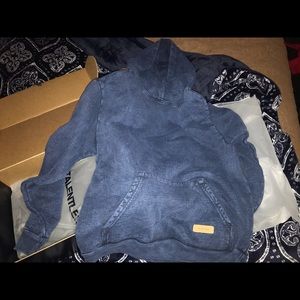 Talentless Premium hoodie indigo wash M denim